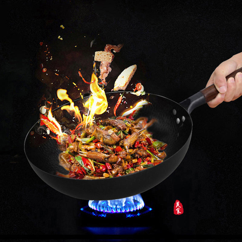Sauté au wok à feu vif